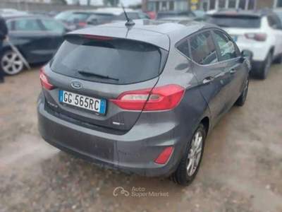 Ford Fiesta 5p 1.0 ecoboost hybrid Titanium  125 Cv - GG565RC Grigio usata Basiliano