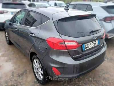 Ford Fiesta 5p 1.0 ecoboost hybrid Titanium  125 Cv - GG565RC Grigio usata Basiliano