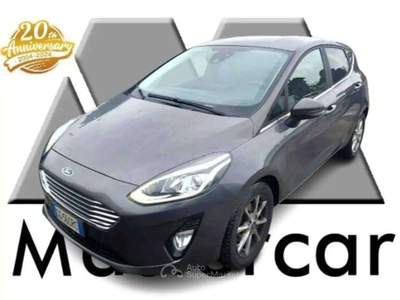 Ford Fiesta 5p 1.0 ecoboost hybrid Titanium  125 Cv - GG565RC Grigio usata Basiliano