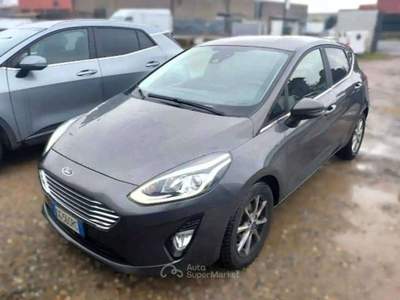Ford Fiesta 5p 1.0 ecoboost hybrid Titanium  125 Cv - GG565RC Grigio usata Basiliano
