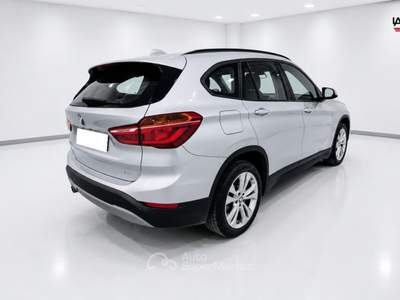 BMW X1 sDrive18i Automatic Navi Telecam. Aziendale Argento usata Firenze