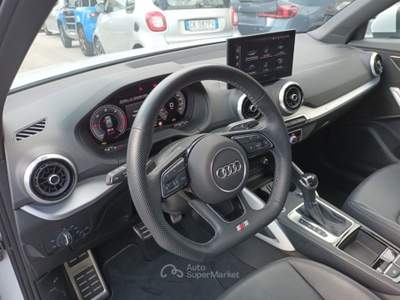 Audi Q2 35 TDI S-LINE S-TRONIC 150CV NAV CAM FULLLED"19 Bianco usata Roma