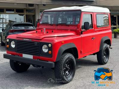 Land Rover Defender 2.5 90 HT *GARANZIA* Rosso usata Bedizzole