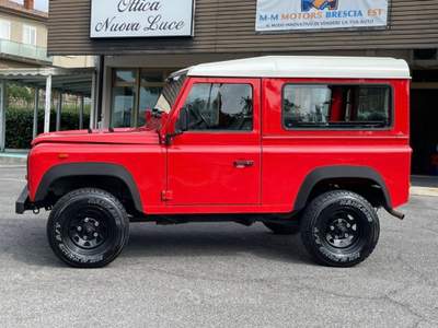 Land Rover Defender 2.5 90 HT *GARANZIA* Rosso usata Bedizzole