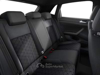 Volkswagen Polo Polo 1.0 TSI R-LINE IQ.Light+FrontAssist+VIRTUAL+CARPLAY/ANDROID Bianco usata Roma