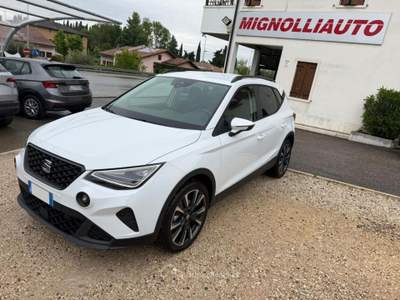 Seat Arona 1.0 EcoTSI Black Edition OK NEOPATENTATI Bianco usata SAN PIETRO IN CARIANO