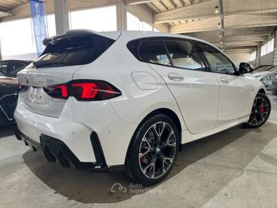 BMW Serie 1 120 48V MSport Pro "18 M Sport TELECAM 360/PACK BLACK Bianco usata Savigliano