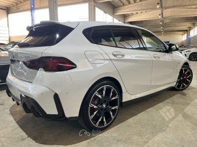 BMW Serie 1 120 48V MSport Pro "19 M Sport TELECAM 360/PACK BLACK Bianco usata Savigliano