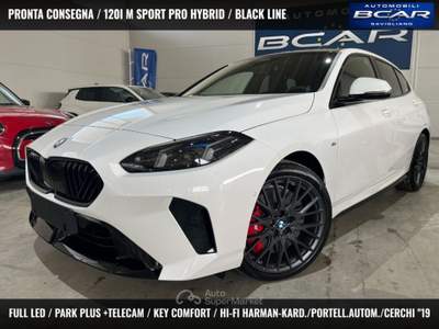 BMW Serie 1 120 48V MSport Pro "19 M Sport TELECAM/PACK BLACK Bianco usata Savigliano BMW Serie 1 120 48V MSport Pro "19 M Sport TELECAM/PACK BLACK Bianco usata Savigliano