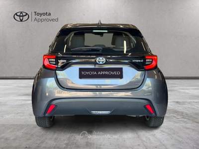 Toyota Yaris 1.5 Hybrid 5 porte Trend Grigio usata Caresanablot