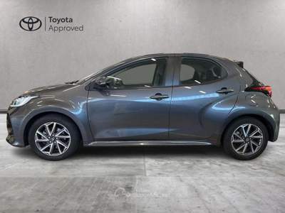 Toyota Yaris 1.5 Hybrid 5 porte Trend Grigio usata Caresanablot