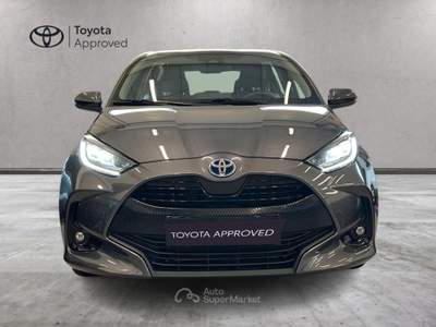 Toyota Yaris 1.5 Hybrid 5 porte Trend Grigio usata Caresanablot