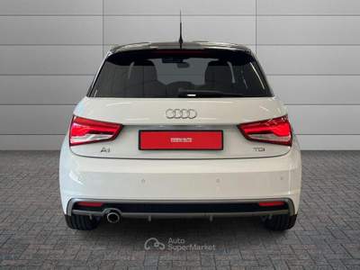 Audi A1 SPB 1.6 TDI 116 CV S tronic Sport Bianco usata Caresanablot