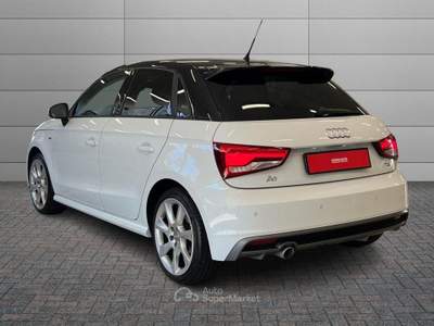 Audi A1 SPB 1.6 TDI 116 CV S tronic Sport Bianco usata Caresanablot