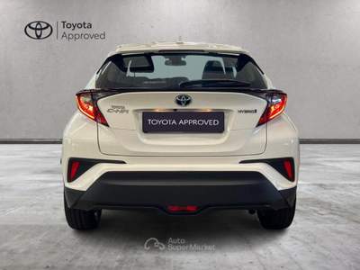 Toyota C-HR 1.8 Hybrid E-CVT Active Bianco usata Caresanablot