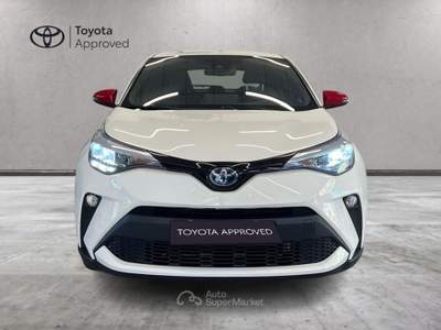 Toyota C-HR 1.8 Hybrid E-CVT Active Bianco usata Caresanablot