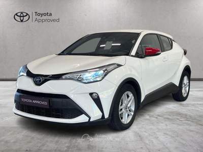 Toyota C-HR 1.8 Hybrid E-CVT Active Bianco usata Caresanablot