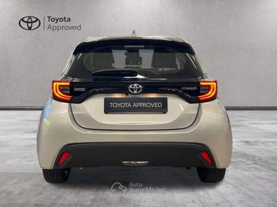 Toyota Yaris 1.5 Hybrid 5 porte Trend Grigio usata Caresanablot