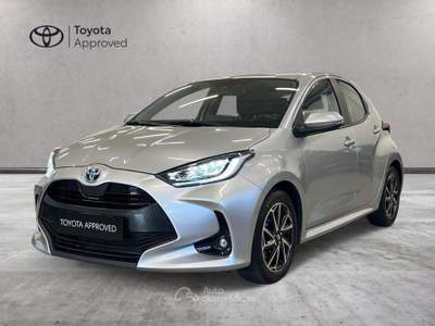 Toyota Yaris 1.5 Hybrid 5 porte Trend Grigio usata Caresanablot