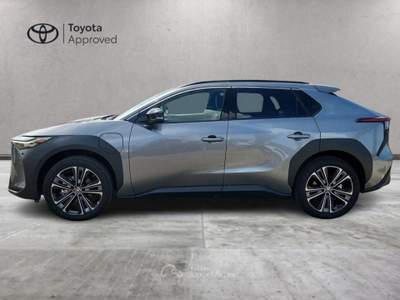 Toyota bZ4X EV 218 CV First Edition AWD Argento usata Roma