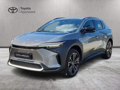 Toyota bZ4X EV 218 CV First Edition AWD Argento usata Roma