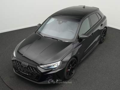 Audi RS 3 RS3 Sportback 2.5 TFSI Quattro Panoramico, Pelle, 280 KMH Nero usata Moncalieri