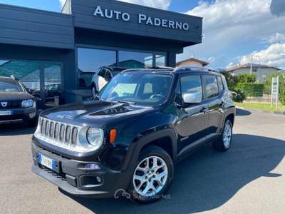 Jeep Renegade 2.0 mjt Limited 4wd 140cv Nero usata Paderno Franciacorta