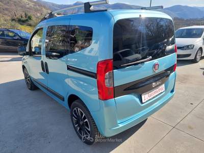 Fiat QUBO 80 CV Lounge 2016 KM CERTIFICATI Blu/Azzurro usata Balvano