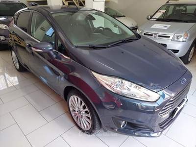Ford Fiesta 5 porte Titanium Blu/Azzurro usata Balvano