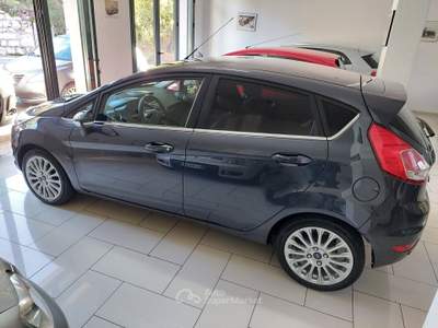 Ford Fiesta 5 porte Titanium Blu/Azzurro usata Balvano