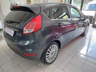 Ford Fiesta 5 porte Titanium Blu/Azzurro usata Balvano