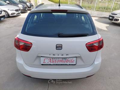 Seat Ibiza SW 1.2 Tdi 75cv 55kw 2011 euro5 Bianco usata Balvano