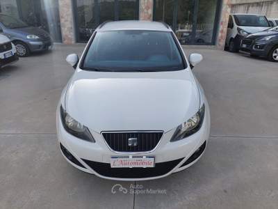 Seat Ibiza SW 1.2 Tdi 75cv 55kw 2011 euro5 Bianco usata Balvano