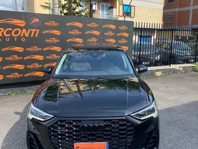 Audi Q3 S line Total black unico proprietario Nero usata Roma