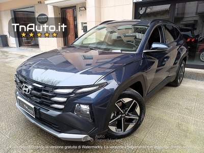 Hyundai Tucson HYBRID GASOLIO EXELLENCE Blu/Azzurro usata Andria