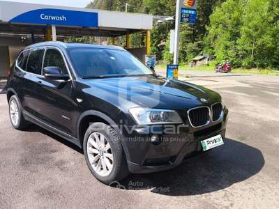 BMW X3 BMW X3 xDrive20d Futura Nero usata Trento
