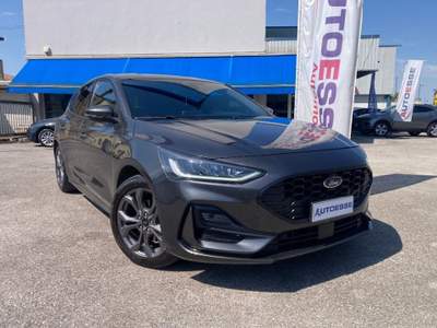 Ford Focus 1.0 EcoBoost Hybrid 125CV 5p. ST-Line Grigio usata San Stino di Livenza