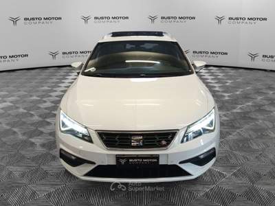 Seat Leon Leon ST 2.0 tdi FR 184cv dsg Full led, tetto aprib Bianco usata Olgiate Olona
