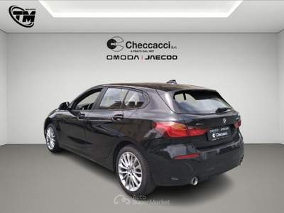 BMW Serie 1 120d 120d xDrive 5p. Advantage Nero usata Prato