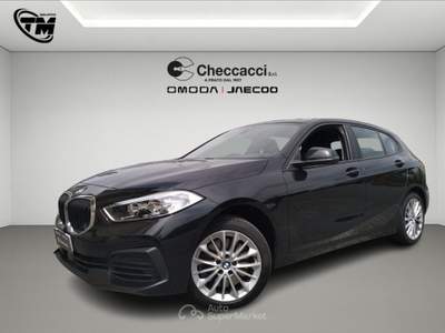 BMW Serie 1 120d 120d xDrive 5p. Advantage Nero usata Prato