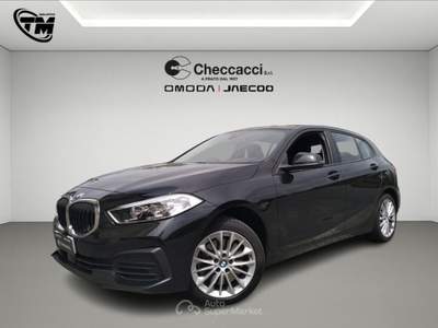 BMW Serie 1 120d 120d xDrive 5p. Advantage Nero usata Prato