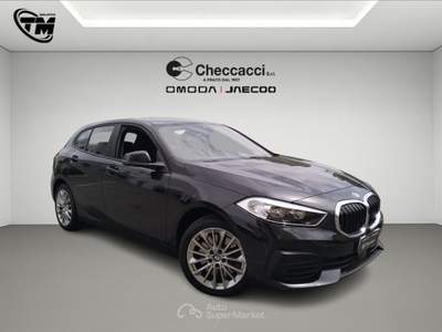 BMW Serie 1 120d 120d xDrive 5p. Advantage Nero usata Prato