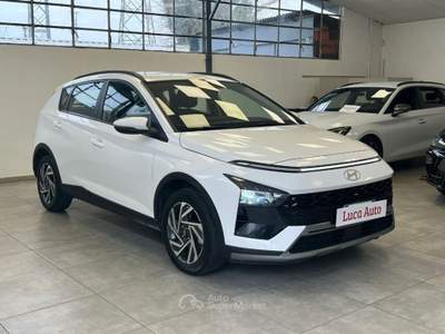 Hyundai Bayon 1.2 MPI MT XLine *UNICO PROP.*TELECAMERA* Bianco usata Cologno Monzese