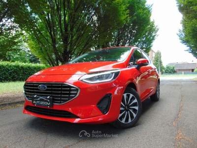 Ford Fiesta Fiesta 1.1 75 CV 5 porte Titanium Rosso usata Sant'Ilario d'Enza