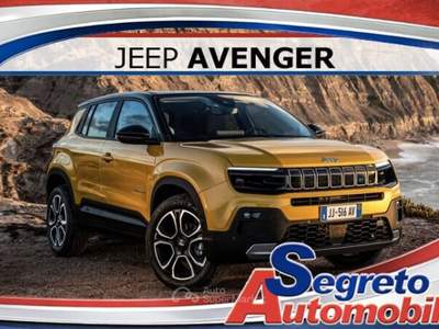 Jeep Avenger Avenger 1.2 Turbo 110 CV e-Hybrid Longitude usata Cambiago