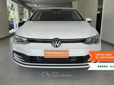 Volkswagen Golf Golf 1.0 TSI EVO Life Bianco usata Olbia
