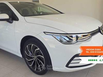 Volkswagen Golf Golf 1.0 TSI EVO Life Bianco usata Olbia