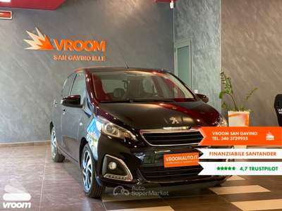 Peugeot 108 VTi 68 5 porte Allure Nero usata San Gavino Monreale