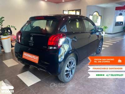 Peugeot 108 VTi 68 5 porte Allure Nero usata San Gavino Monreale