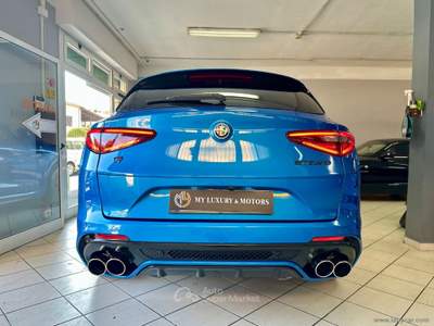 Alfa Romeo Stelvio Stelvio 2.9 BiT.V6 510 AT8 Quadrifoglio QUADRIFOGLIO*TAGL DOC Blu/Azzurro usata Fonte Nuova